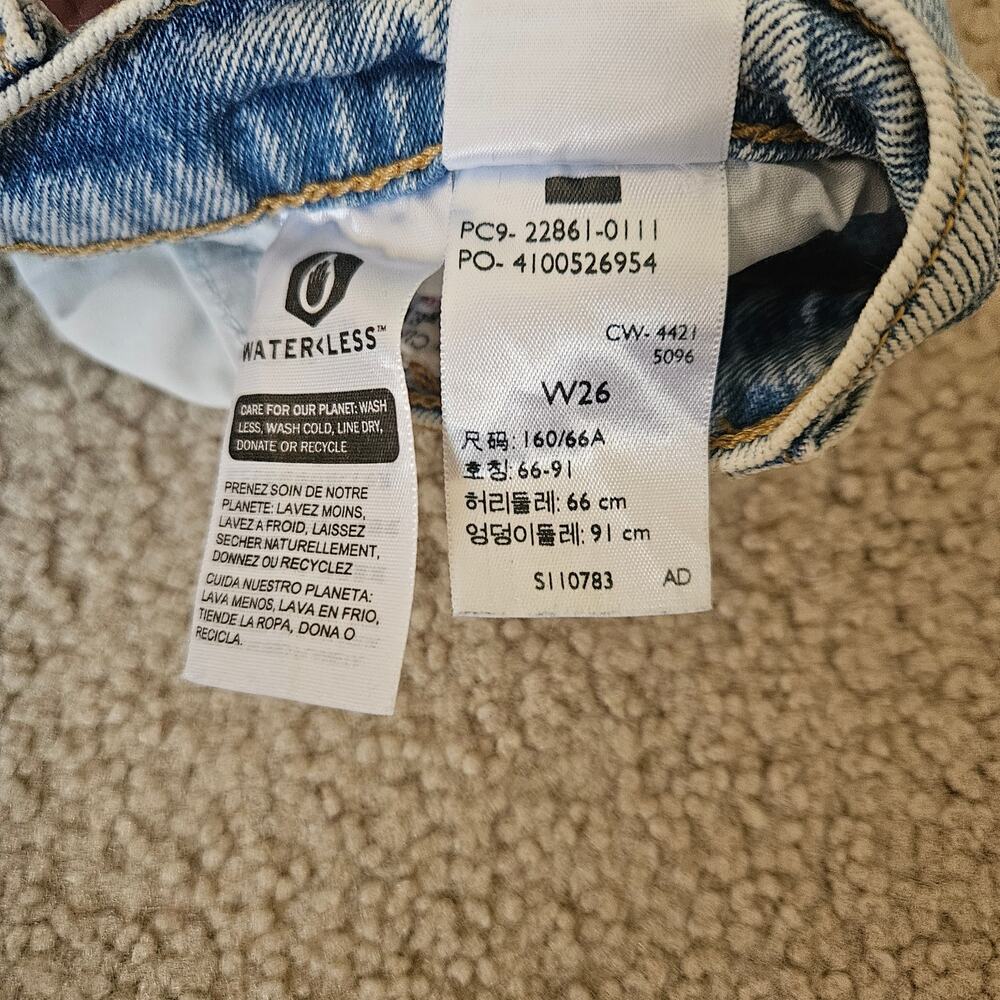 Levi's Wedgie Icon Fit in Samba Gap 26 - Picture 4 of 10